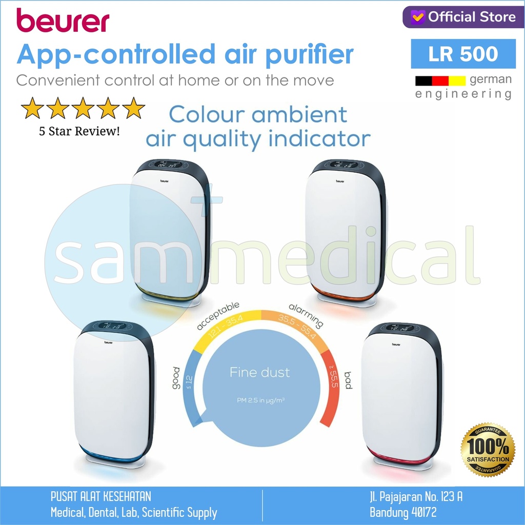 Beurer Air Purifier / Penjernih Udara LR 500