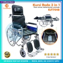 Kursi Roda 3in1 Baring + BAB Jok Geser + Kaki Naik KJT704B
