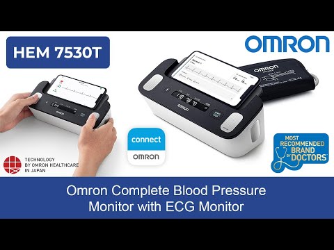 Omron Tensimeter Digital+EKG Single Lead - HEM 7530T
