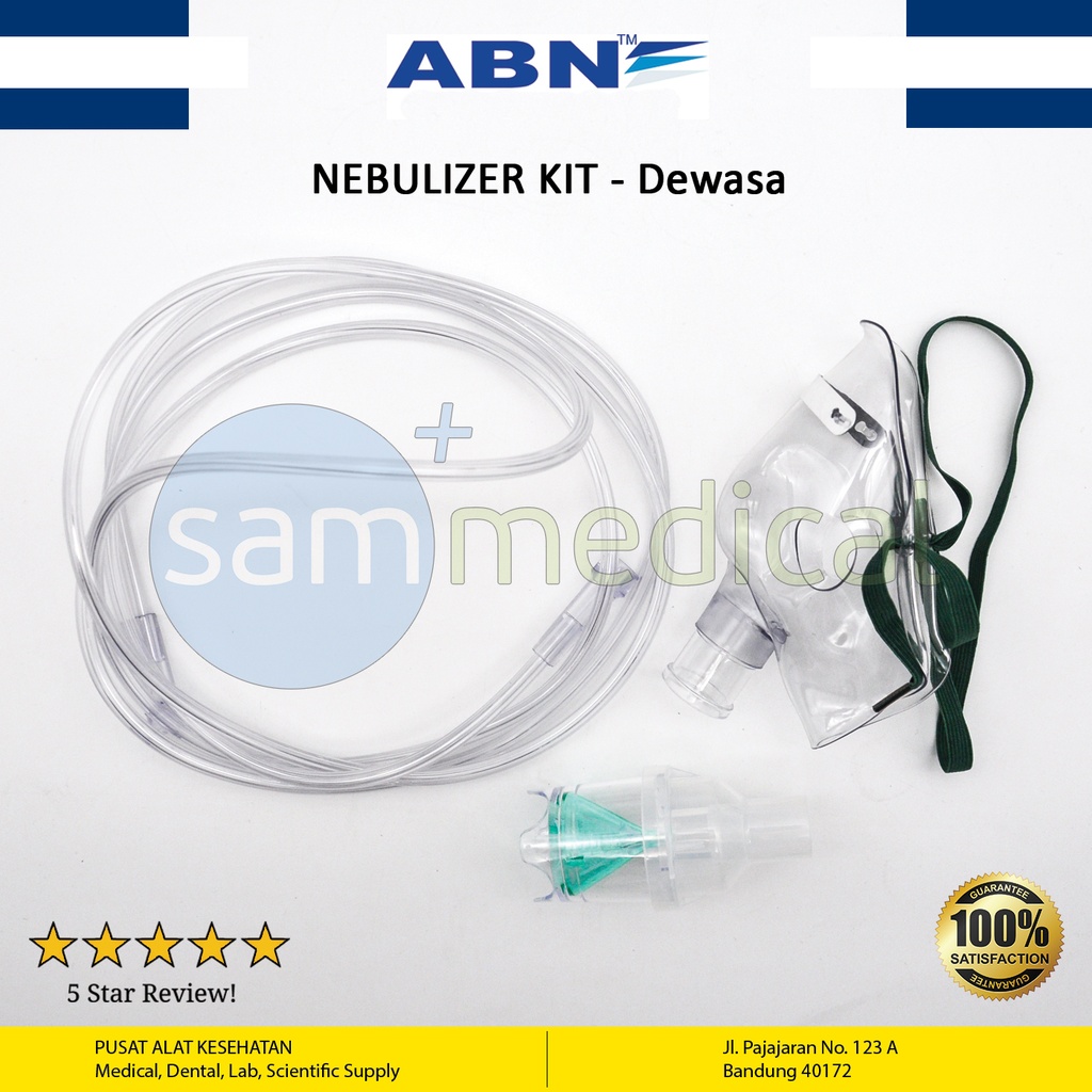 [00120150031] ABN Nebulizer Kit - Dewasa