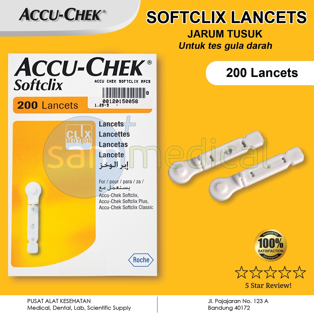 [00120150056] Accu Chek Softclix @pcs