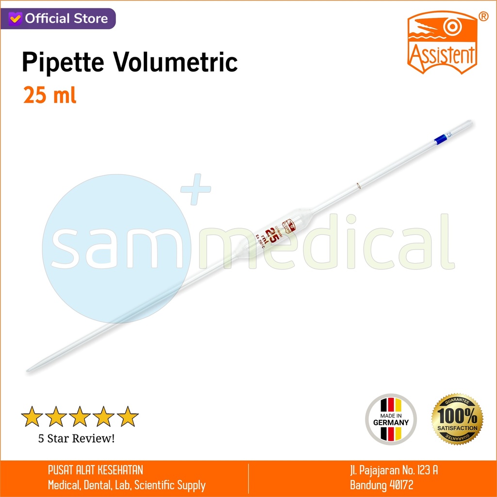 [00120150192] Assistent Pipette Volumetric 25ml