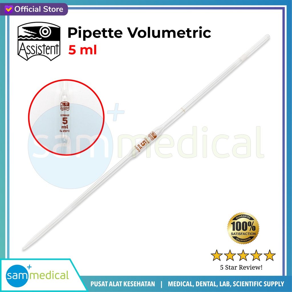 [00120150194] Assistent Pipette Volumetric 5ml