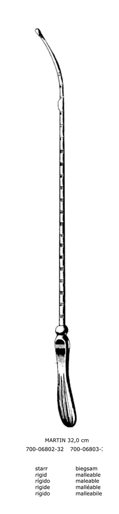 Avellanus Sonde Uterus Martin Graduated Rigid 32 cm