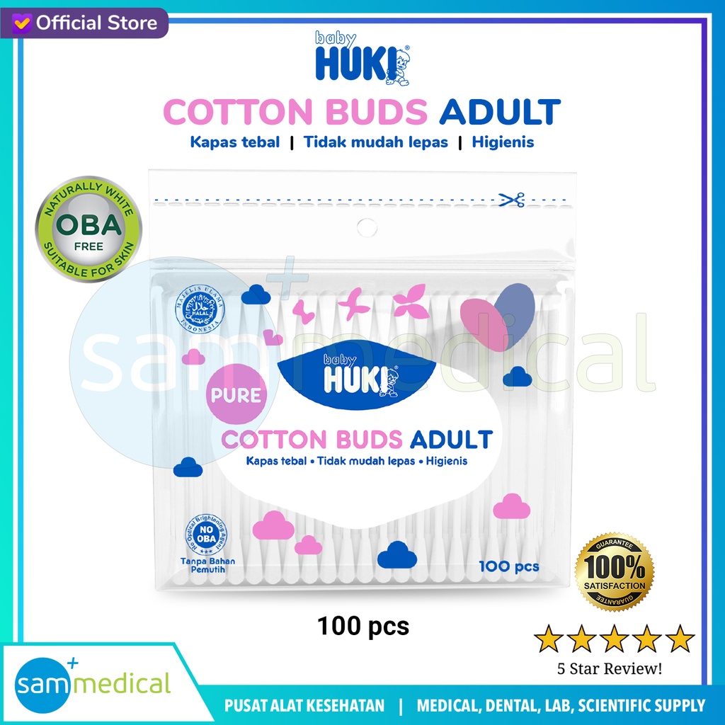 [00120150246] Baby Huki Cotton Bud Zak (Dewasa)(C10010) @100s
