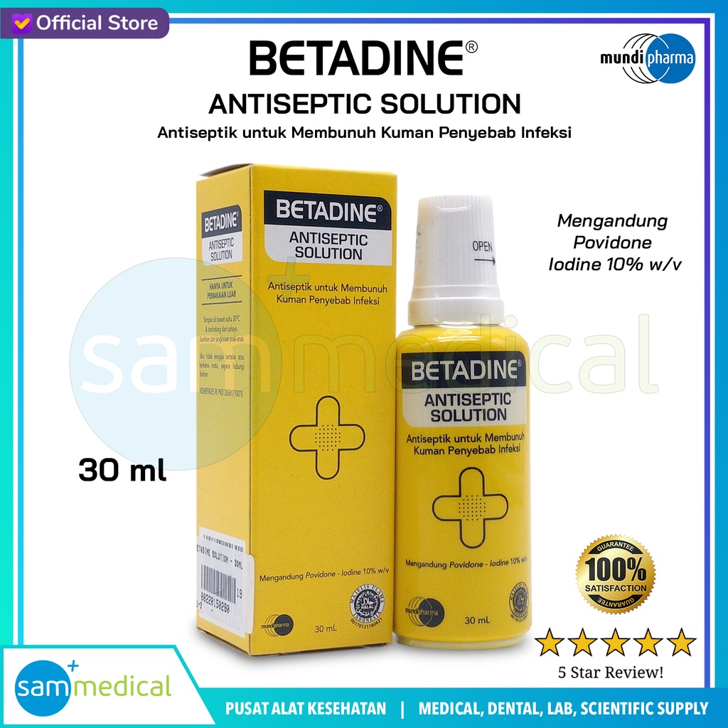 [00220150290] Betadine Solution - 30ml