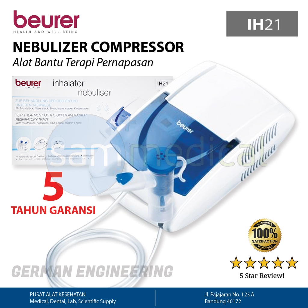 [00120150319] Beurer Nebulizer Compressor IH 21