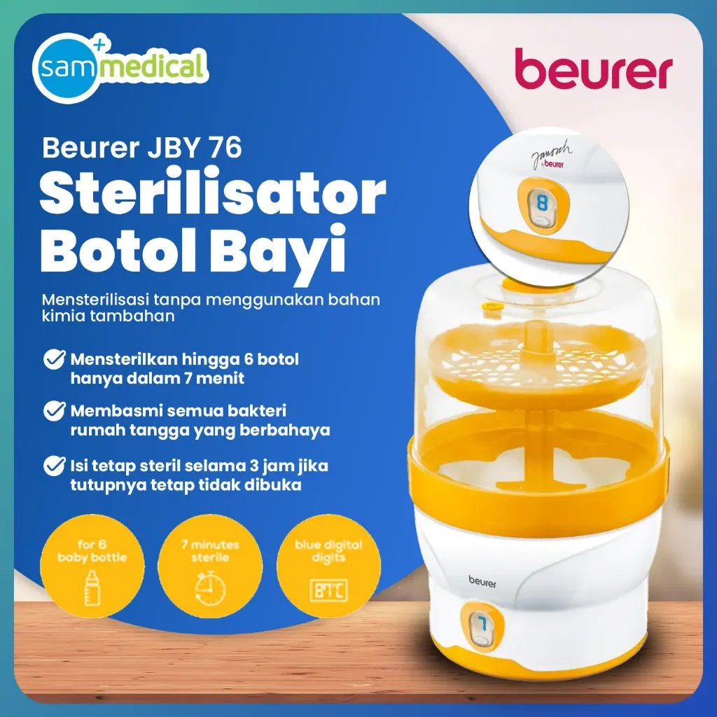 [00120150326] Beurer Steam Steriliser BY 76