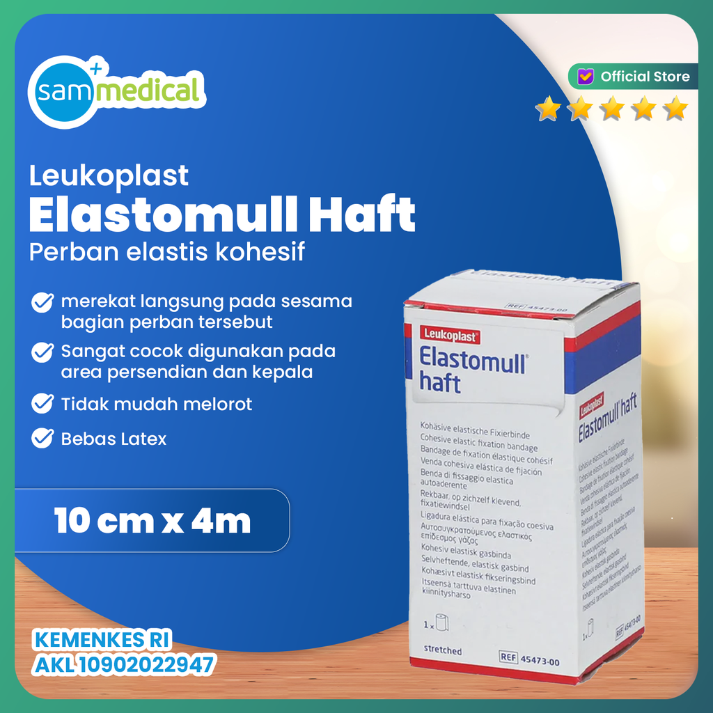 [00120150439] BSN Elastomull Haft 10cmx4m