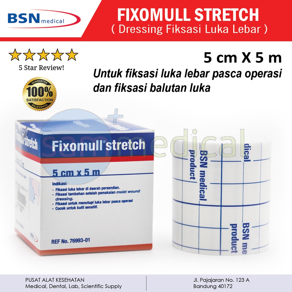 BSN Fixomull Stretch 5cmx5meter