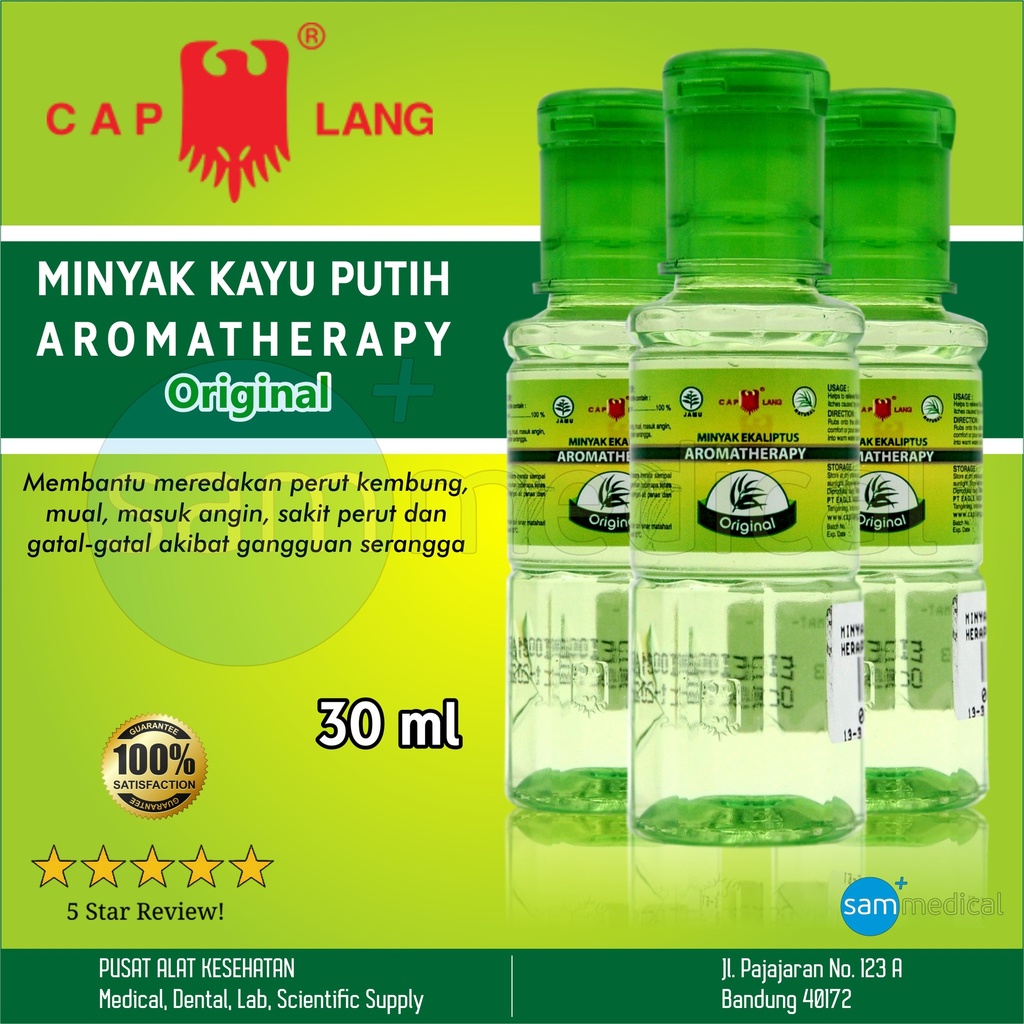 Cap Lang Minyak Kayu Putih Aromatherapy Original 30ml