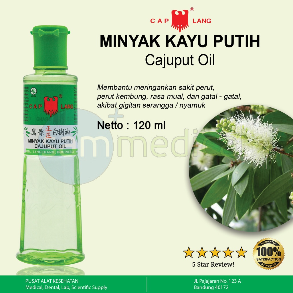[00220150490] Cap Lang Minyak Kayu Putih 120 ml