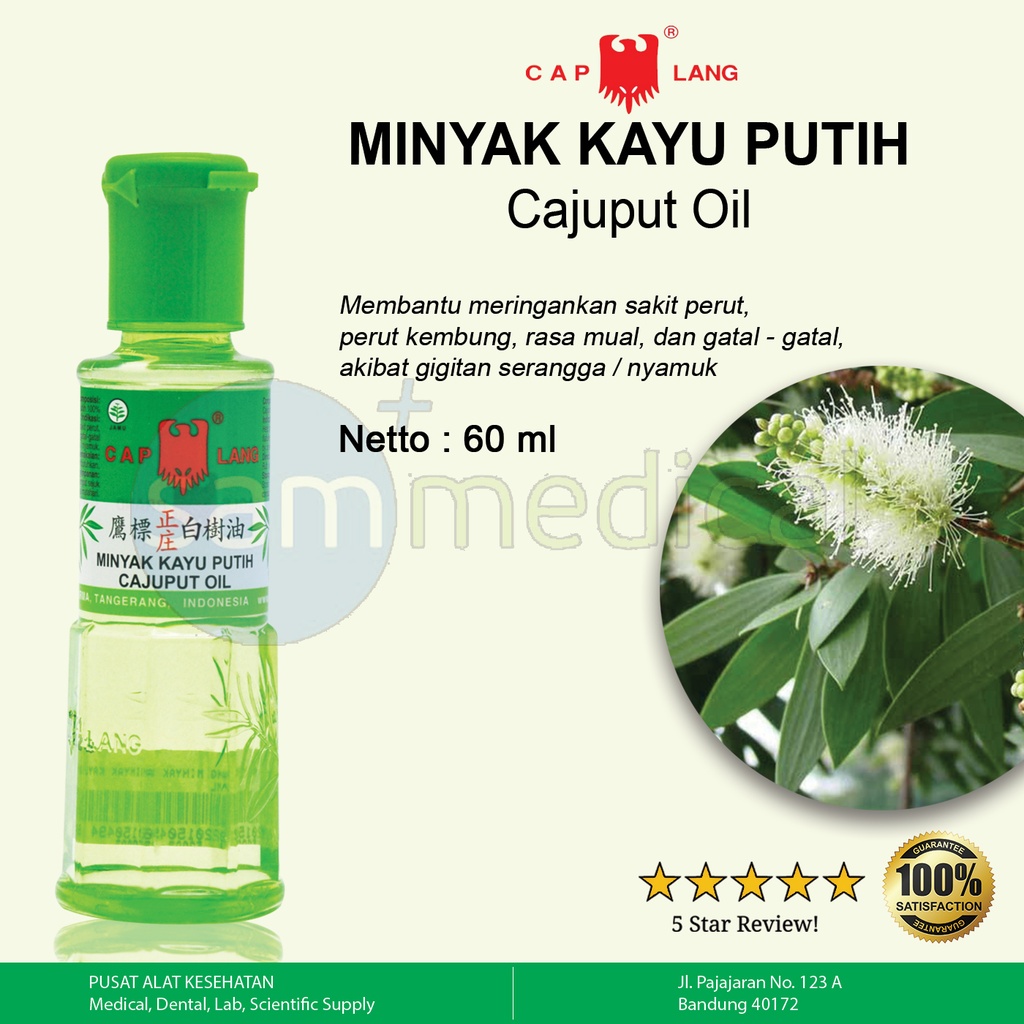 Cap Lang Minyak Kayu Putih 60 ml