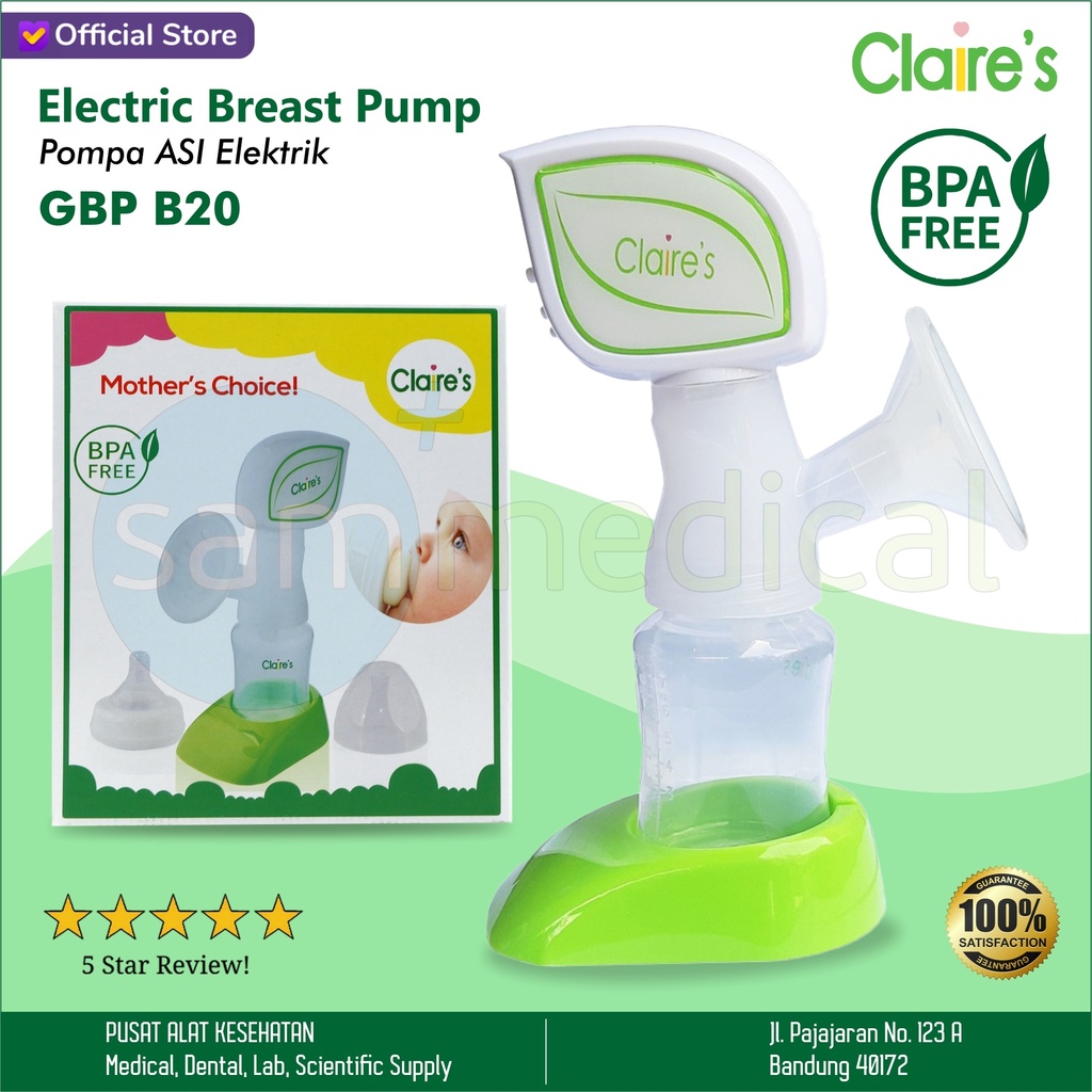 [00620150522] Claire's Electric Breast Pump GBP B20/A20