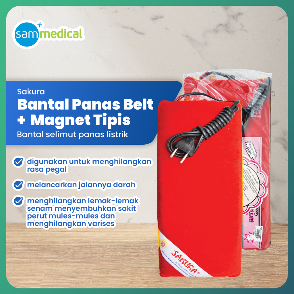 [00120150594] Sakura Bantal Panas Belt