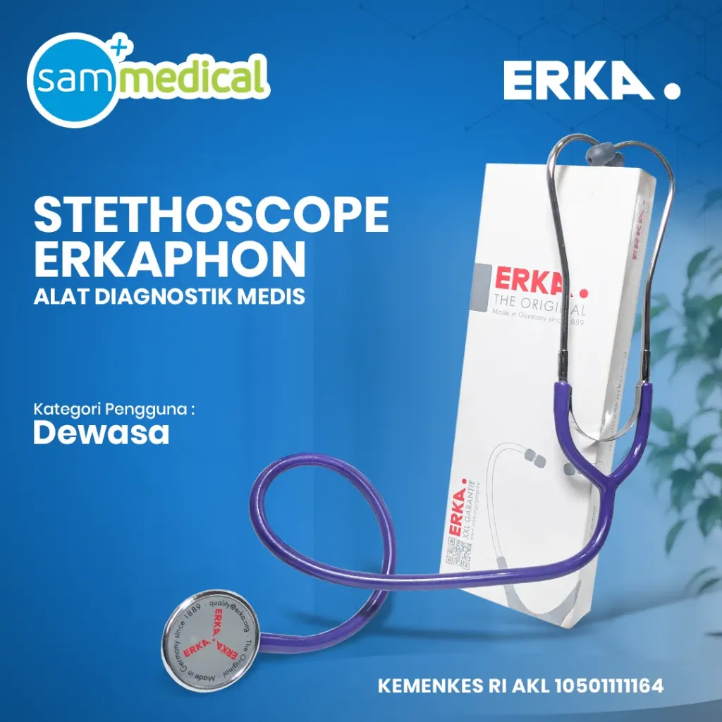 Erka Stethoscope Erkaphon Adult Purple