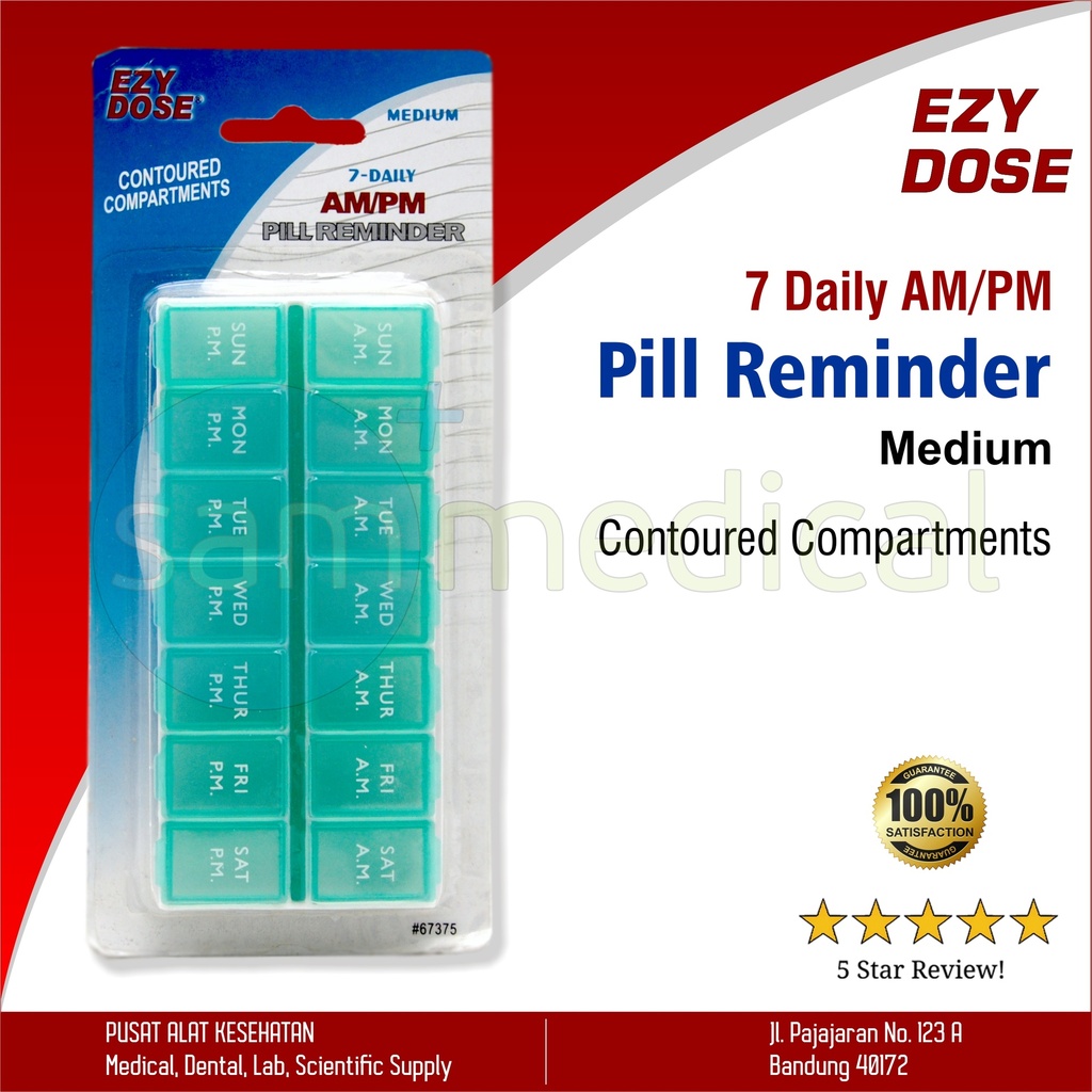 [00120150792] Liferesources 7 day Pill Reminder Magnifying