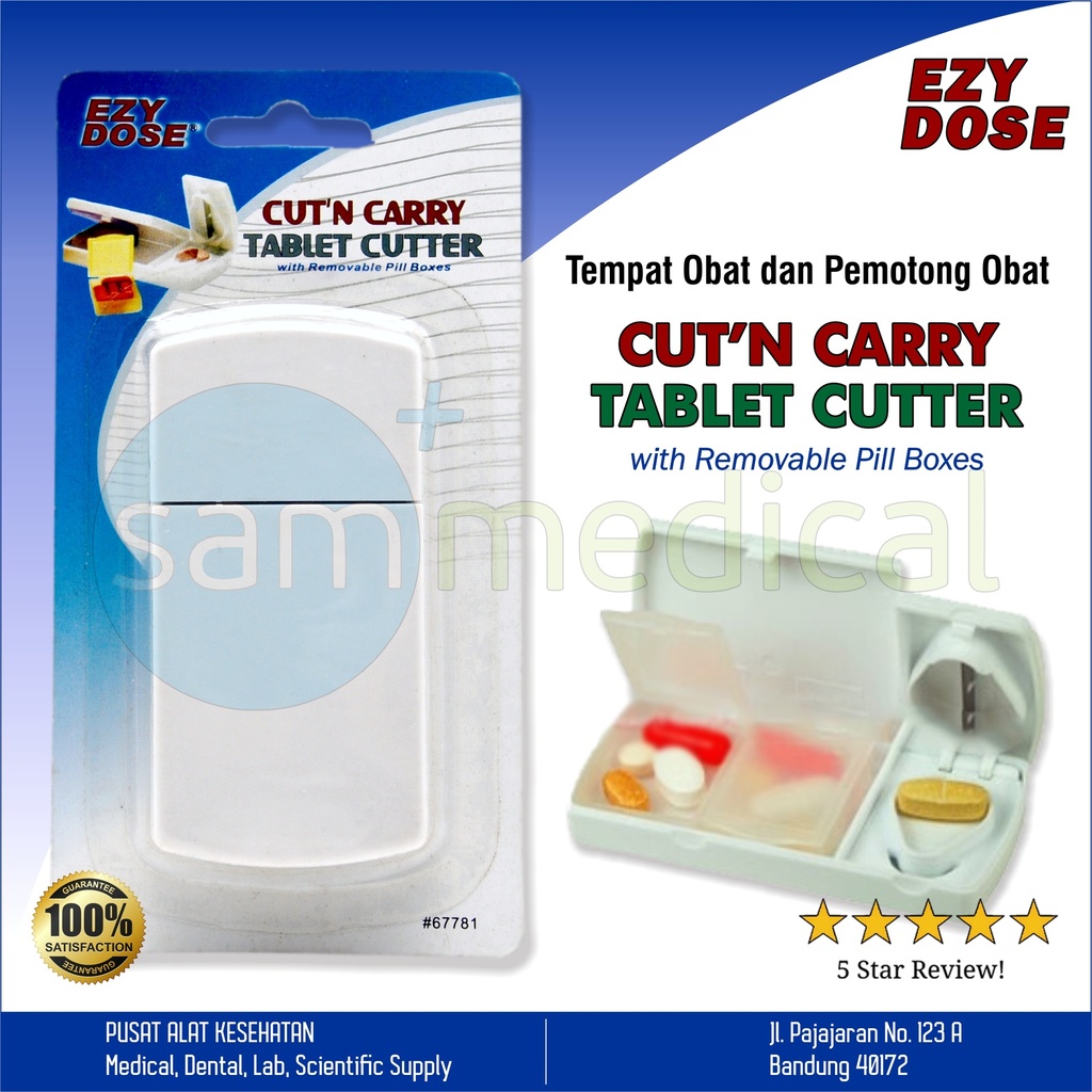 [00120150796] Ezy Doze Cut & Carry Tablet Cutter