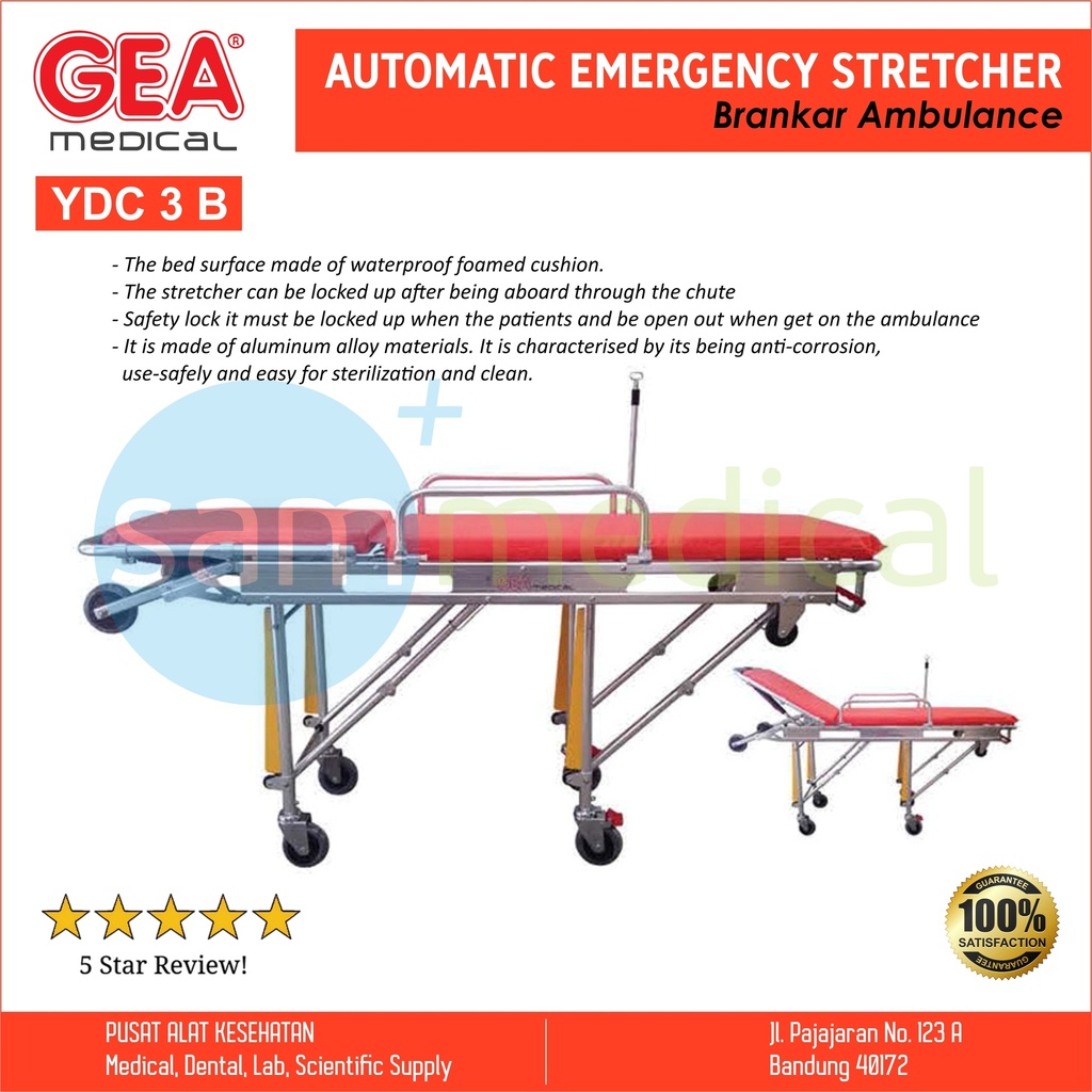 [00120150941] GEA Emergency Stretcher Ambulance - YDC 3B