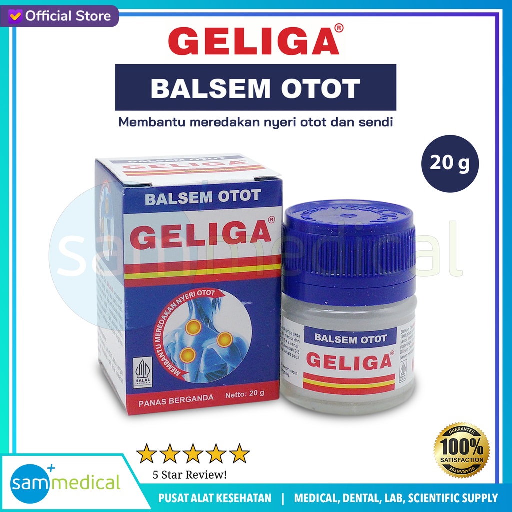 Geliga Balsem Otot 20 gr