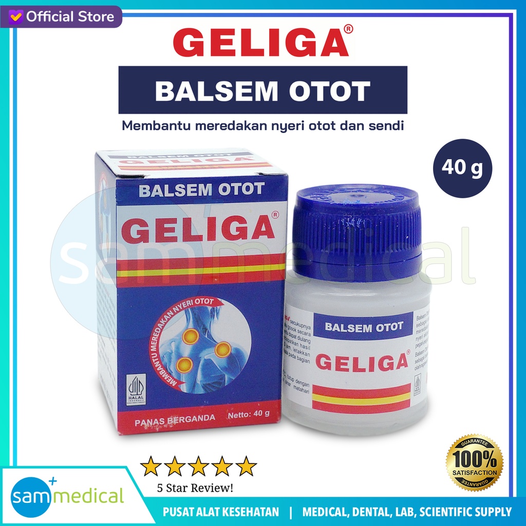 Geliga Balsem Otot 40 gr