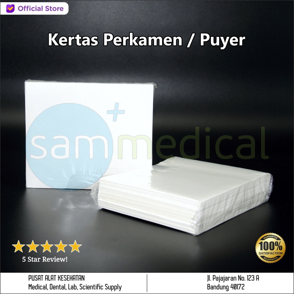 Lokal Kertas Perkamen 12x10cm