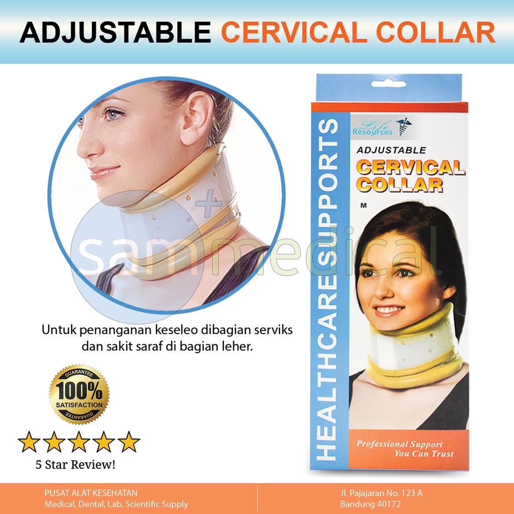 [00120151363] Liferesources Adjustable Cervical Collar - M