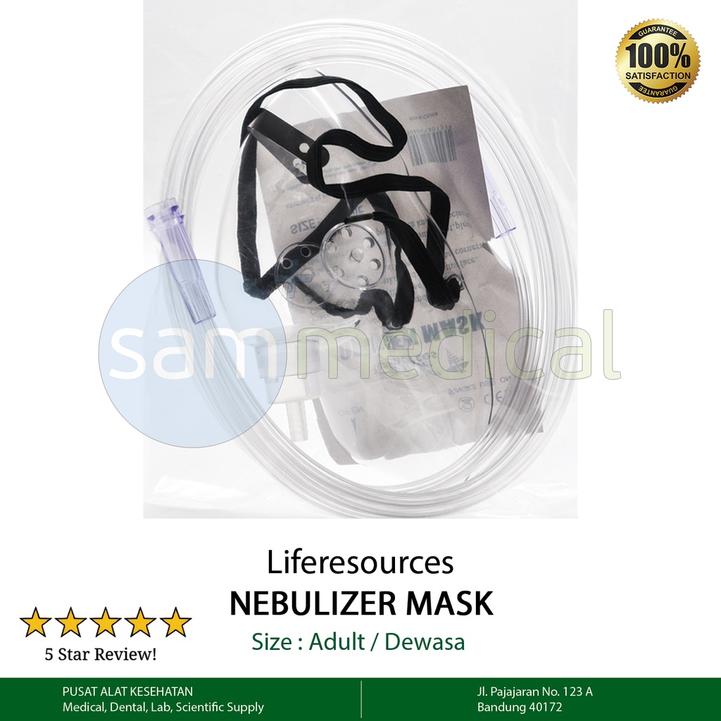 [00120151391] Liferesources Nebulizer Mask - Dewasa