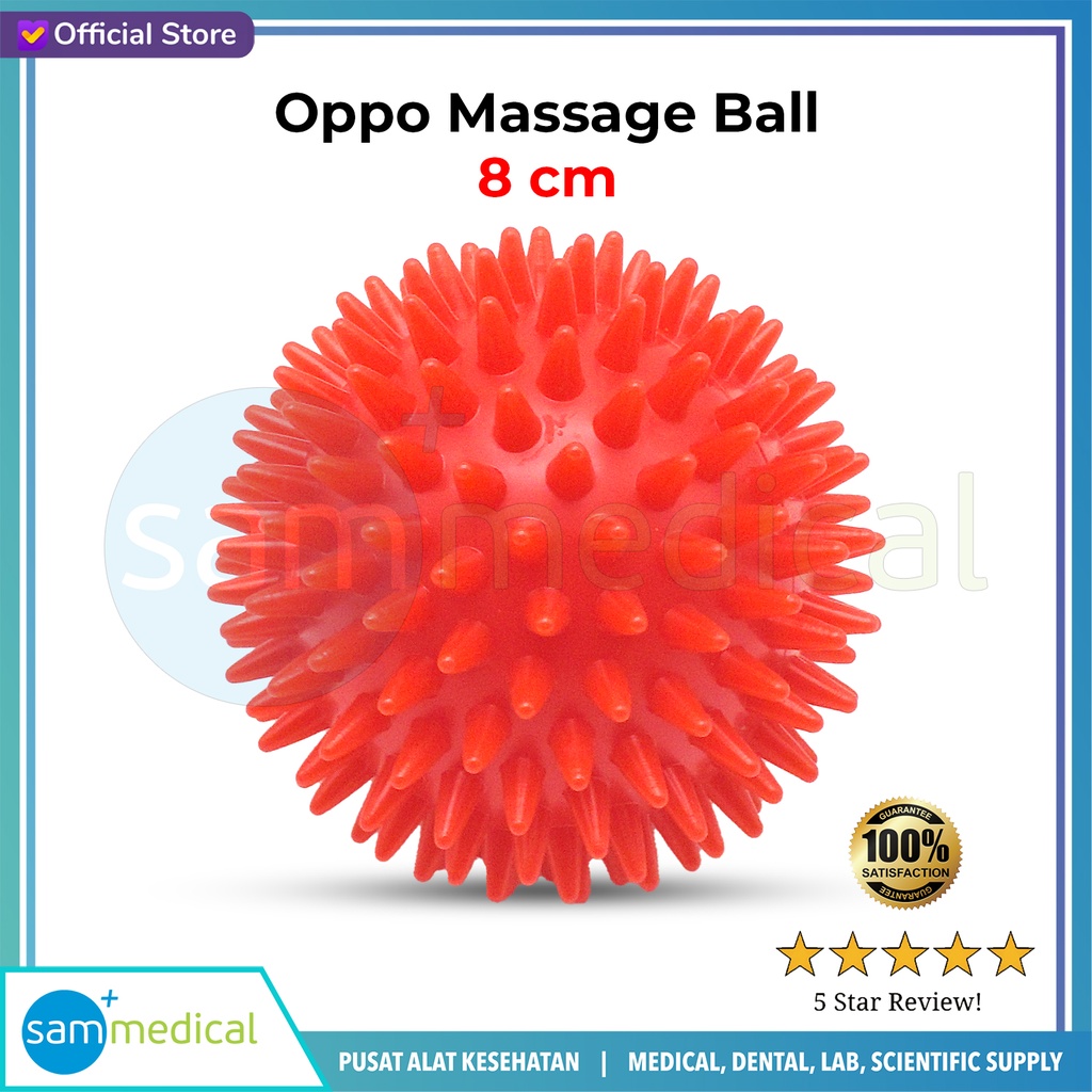 Oppo Massage Ball 8cm ( Berduri ) 