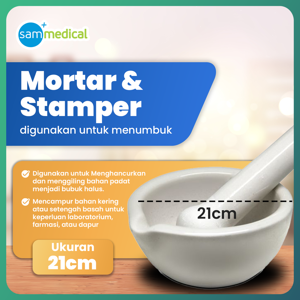 Mortar & Stamper - 21 cm