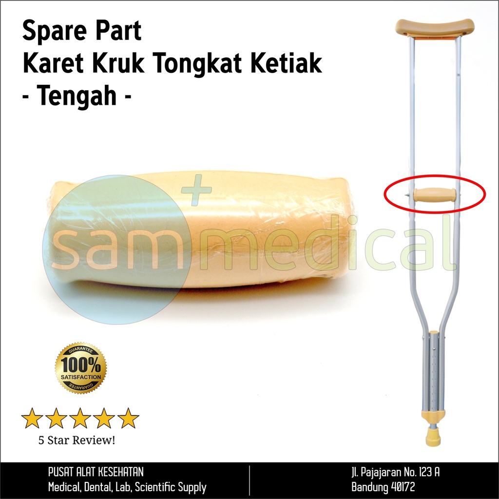 Spare Part Karet Kruk - Tengah