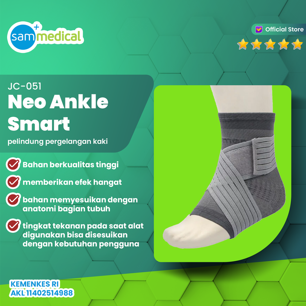 [00120151625] Neomed Ankle Smart L - JC051L