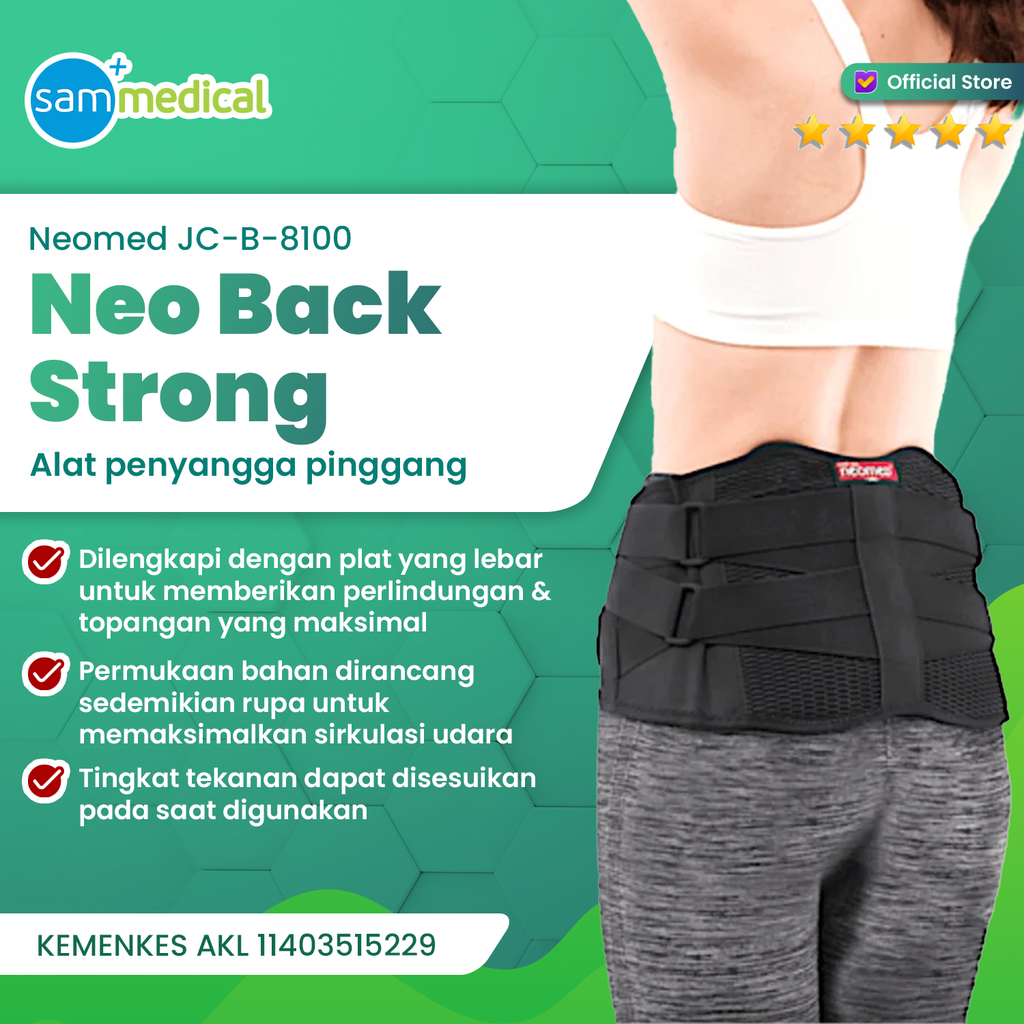 [00120151633] Neomed Neo Back Strong 8,5 - JCB8100