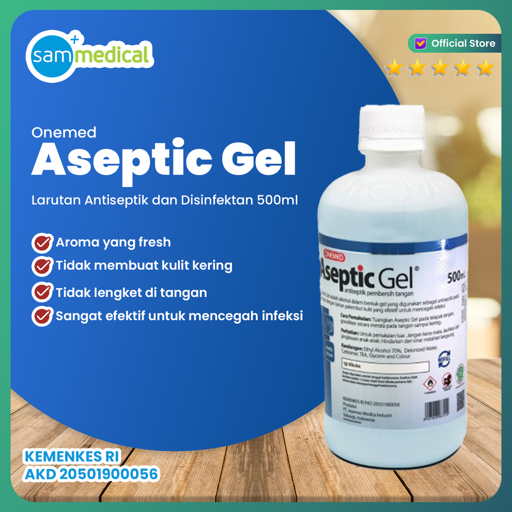 One Med Aseptic Gel Refill 500ml