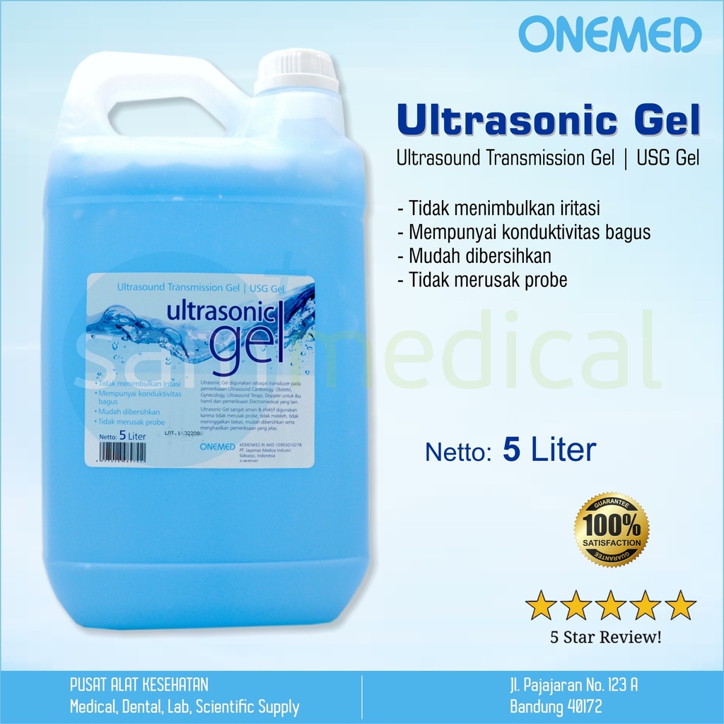 [00120151745] One Med USG Gel / Ultrasonic Gel - 5 liter