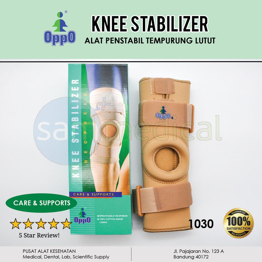 Oppo Knee Stabilizer Neoprene Size M - 1030