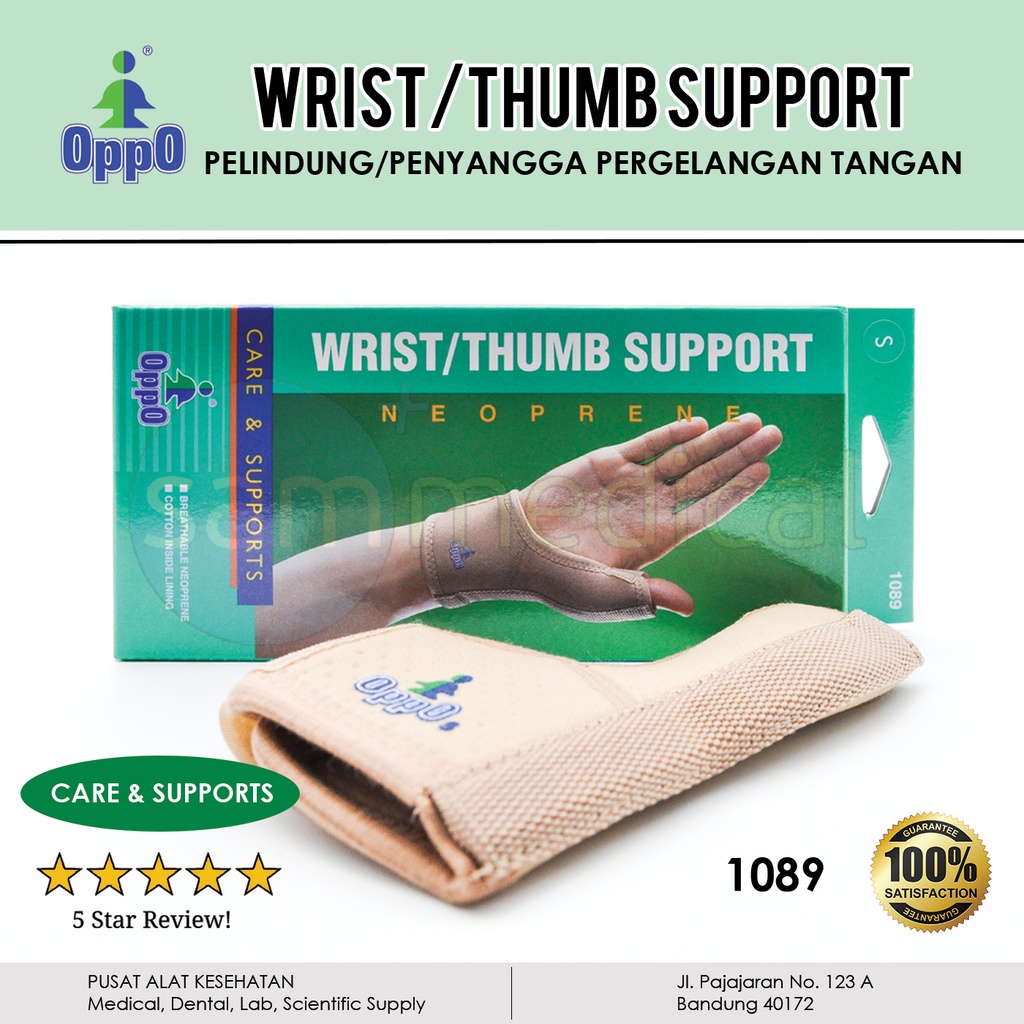 Oppo Wrist / Thumb Support Neoprene Size L - 1089