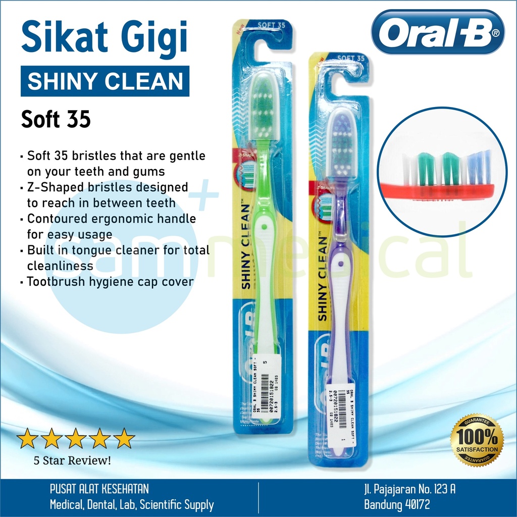 Oral B Shiny Clean Soft 35 @1s