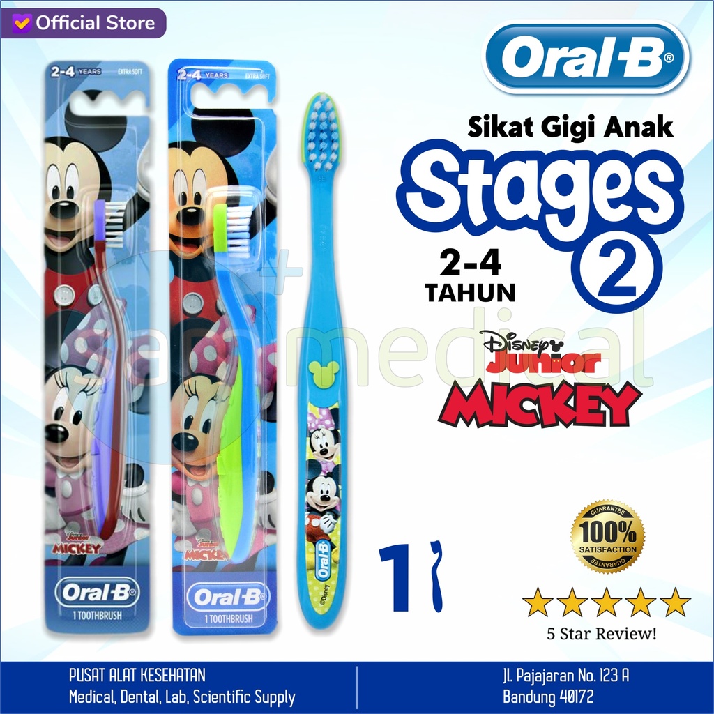 Oral B Stages 2 usia 2-4th