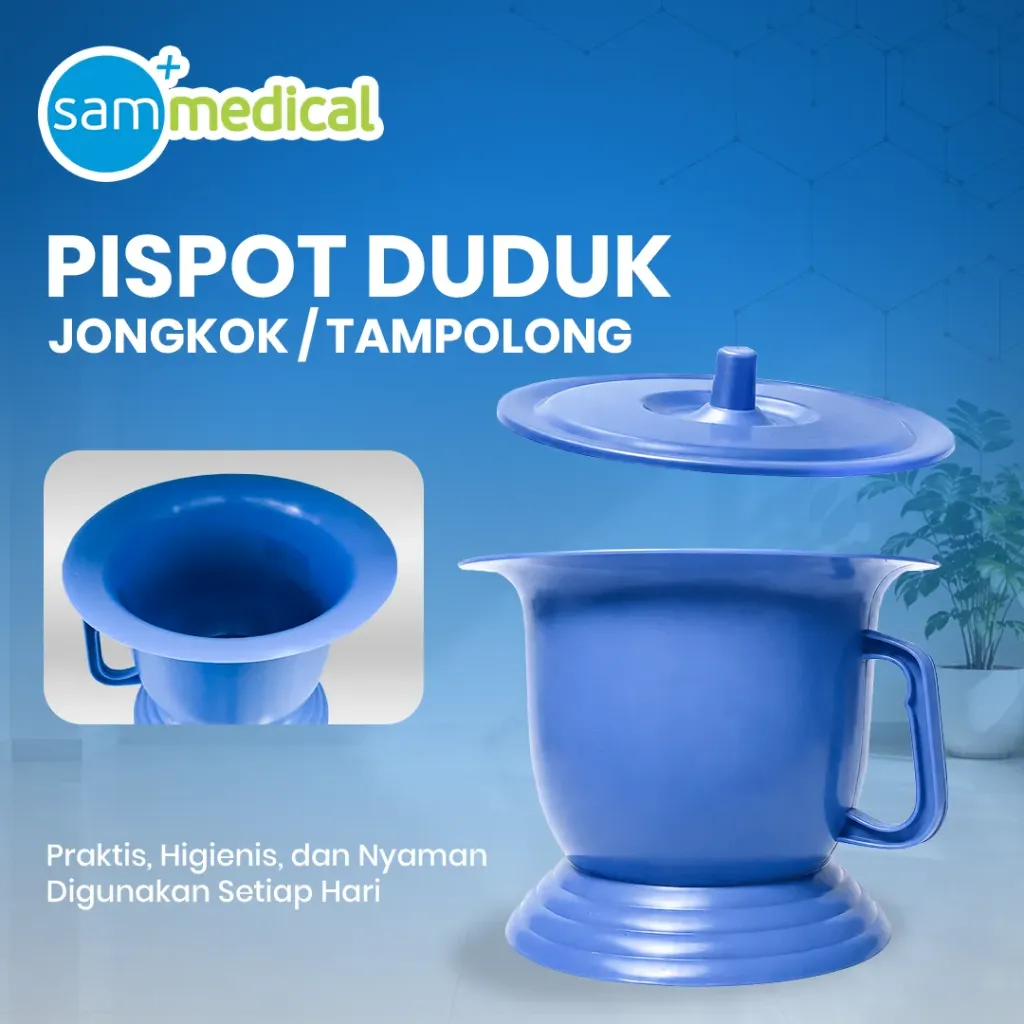 [00120151917] Pispot Duduk 1 Jongkok / Tampolong