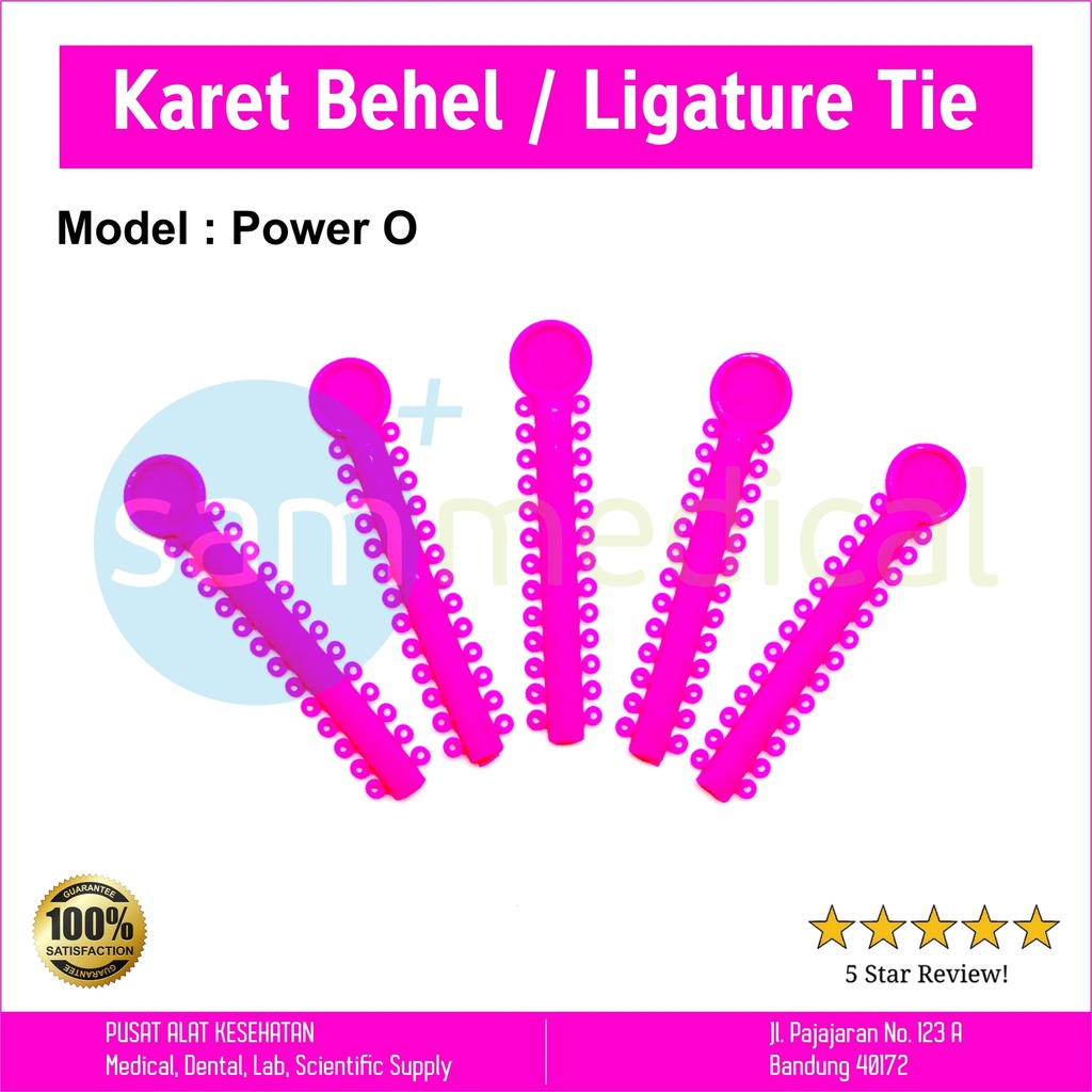 Power O Ligature Ties @pcs