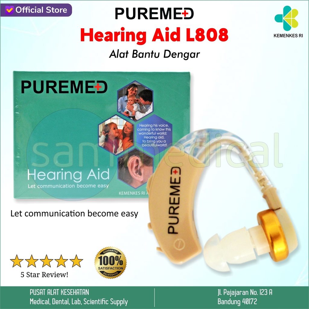 [001120151979] Puremed Hearing Aid Cantel 