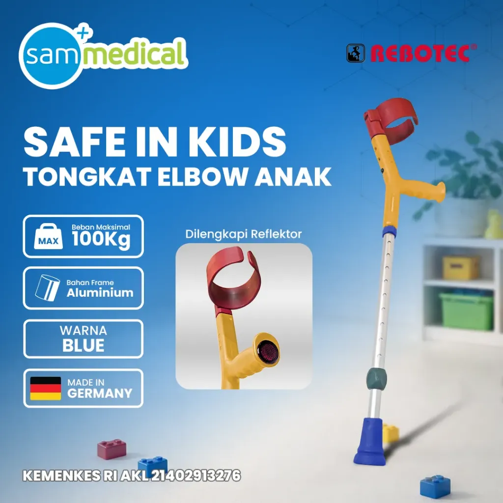 [00120152012] Rebotec Safe In Kids Yellow / T Elbow Anak Kuning (122.96.10)