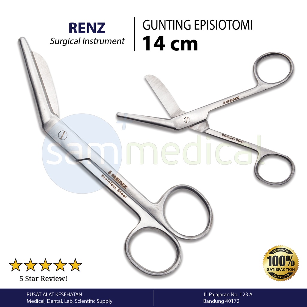 [00120152052] Renz Gunting Episiotomy 14cm