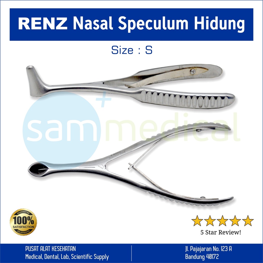 [00120152089] Renz Nasal Speculum Hidung - S