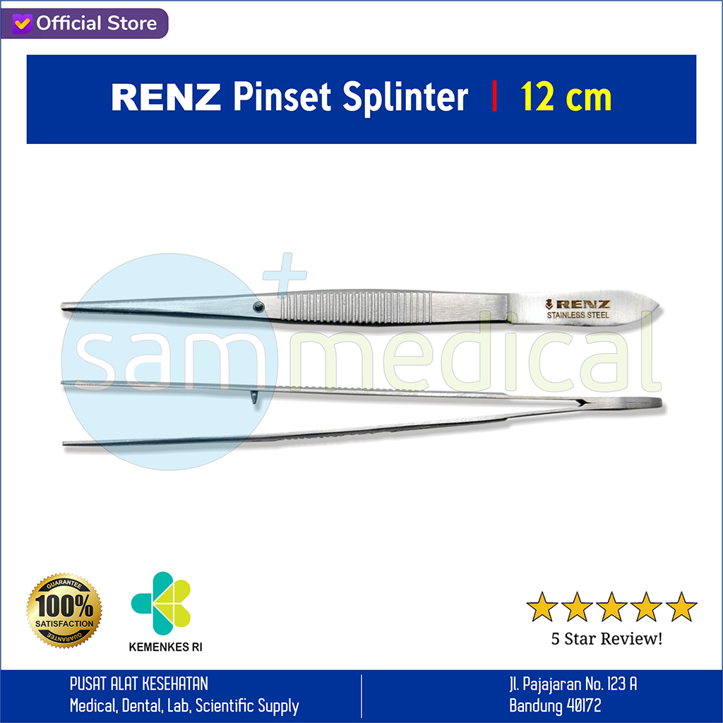 [00120152106] Renz Pinset Splinter 12cm