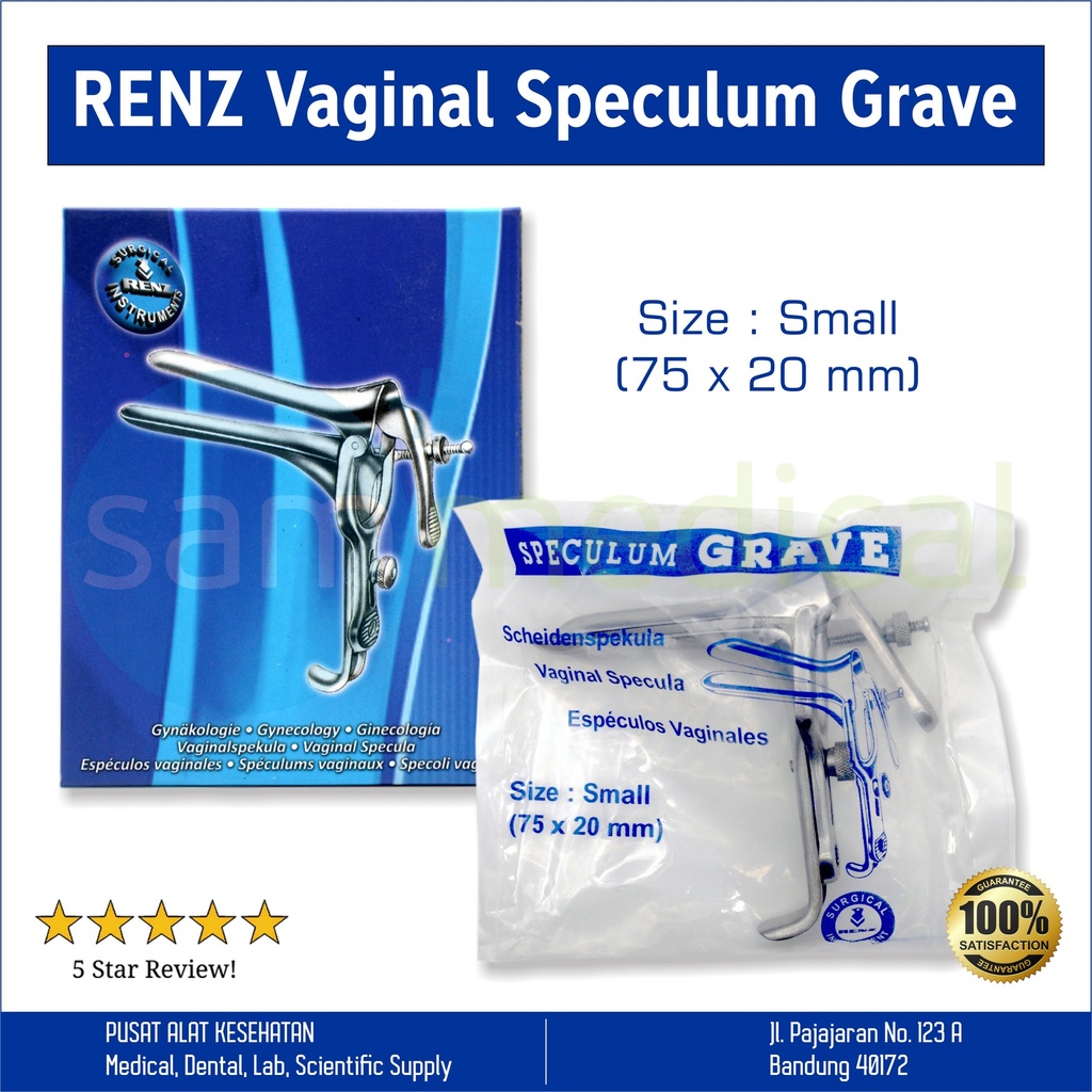 [00120152121] Renz Vaginal Speculum Graves S