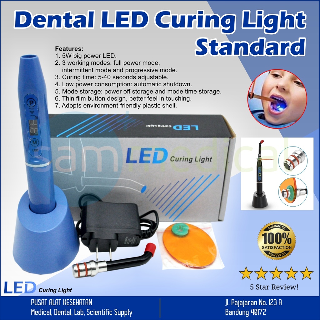 [00720152188] RRC Dental LED Curing Light - standard