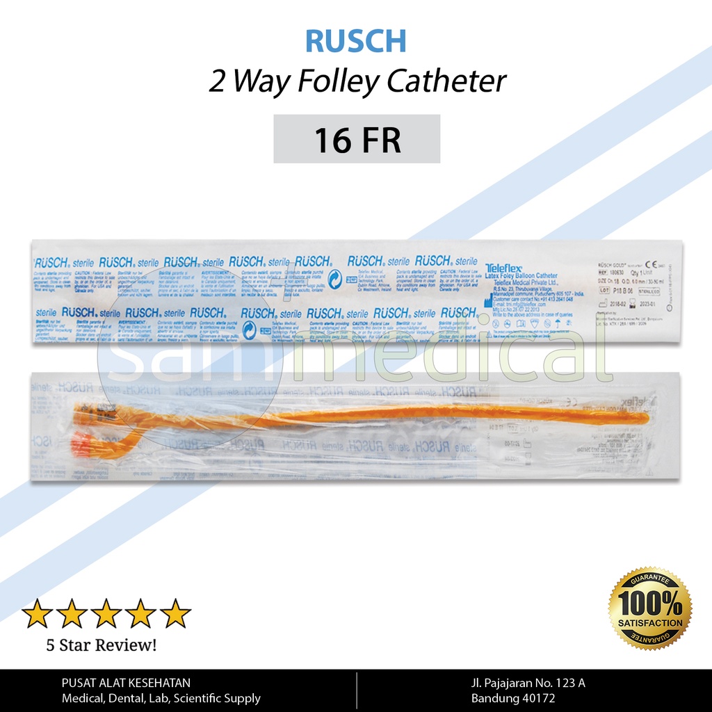 [00120152247] Rusch 2 Way Folley Catheter FR 16
