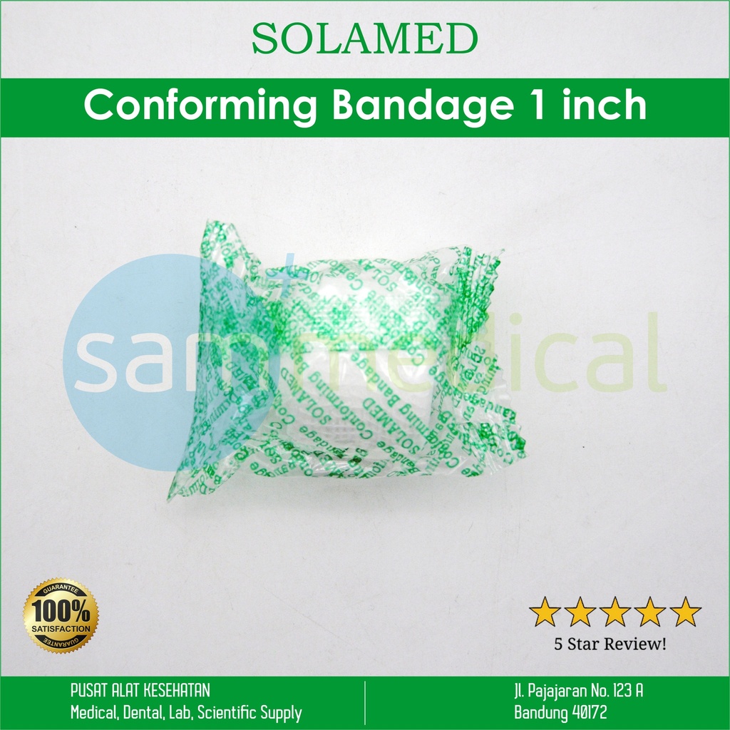 [00120152463] Solamed Conforming Bandage 1 inch